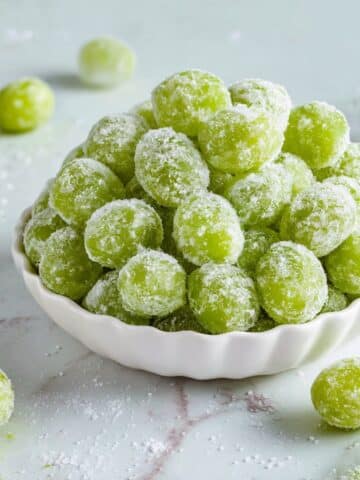 3-Ingredient Frozen Candied Grapes Recipe