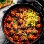 One-Pot Turkey Meatballs with Courgetti Recipe