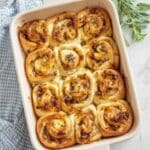 Sourdough Herb and Cheese Rolls Recipe