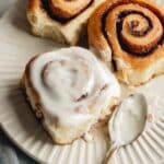 Cream Cheese Frosting for Cinnamon Rolls Recipe