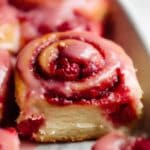 Raspberry Rolls Easy and Gooey Recipe