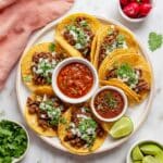 Street Steak Tacos with Orange-Marinated Skirt Steak and Fresh Cilantro Recipe