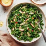 Kale Apple Slaw with Dijon Vinaigrette Recipe