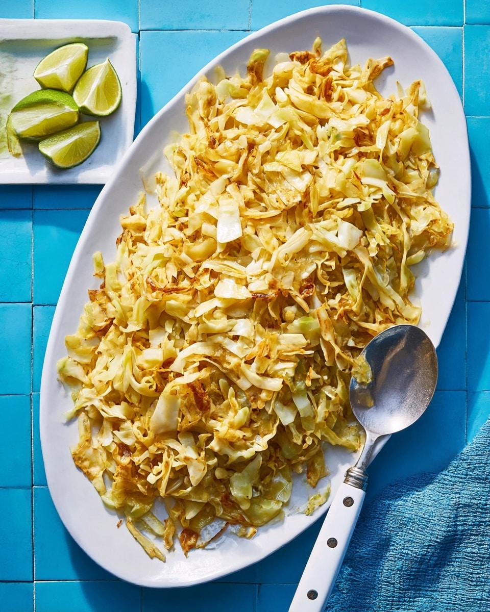 Sauteed Cabbage with Garlic and Lime – Fresh & Flavorful Side Dish