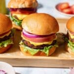 Best Ever Chicken Burger with Mediterranean-Spiced Chicken Patties Recipe