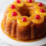 Pineapple Upside Down Bundt Cake Recipe
