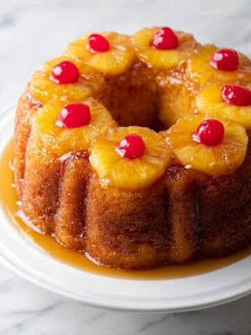 Pineapple Upside Down Bundt Cake Recipe