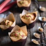 Sour Cream Rhubarb Muffins Recipe