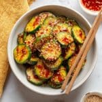 Peanut Chili Crisp Cucumber Salad Recipe