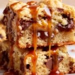 Chocolate Chip Caramel Butter Bars Recipe