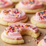 Soft Frosted Sugar Cookies Recipe