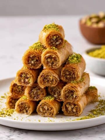 Burma Baklava (Baklava Rolls) Recipe