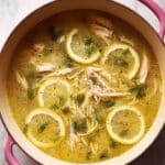 Lemon Egg Chicken Soup Recipe