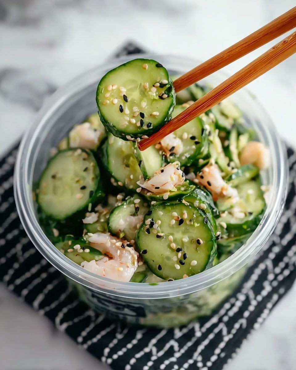 Sushi Cucumber Salad: Nutritious, Quick, and Full of Flavor Recipe - Recipe Image