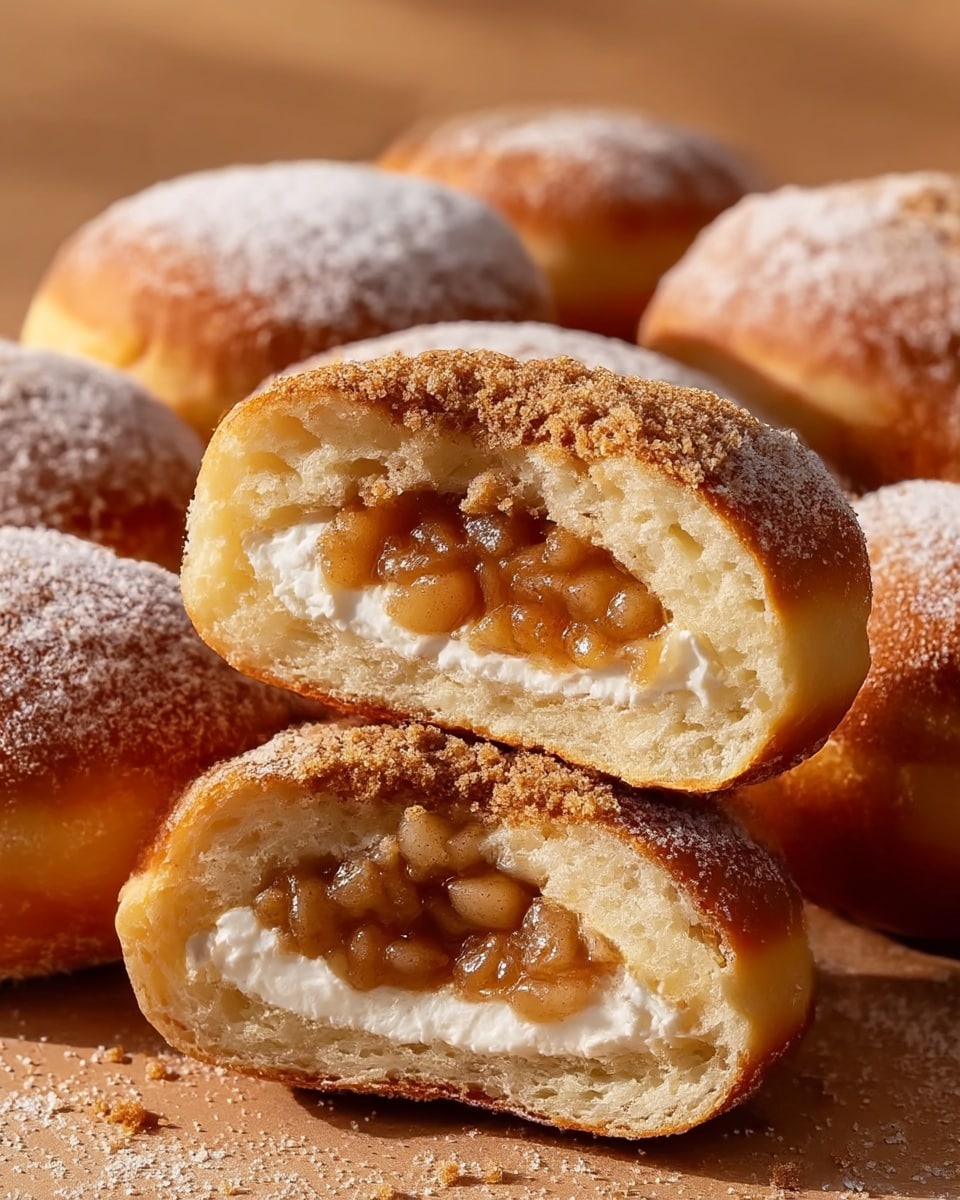 Apple Cheesecake Buns Recipe - Recipe Image