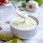 Lime Crema (Fish Taco Sauce) Recipe