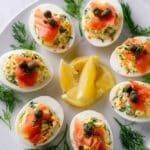 Smoked Salmon Deviled Eggs Recipe