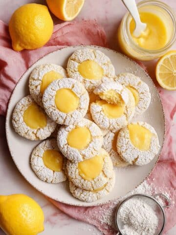 Sour Cream Lemon Curd Cookies Recipe
