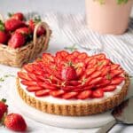 No-Bake Strawberry Lemon Tart Recipe