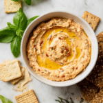 Sun-dried Tomato and Basil White Bean Dip Recipe