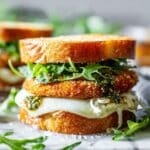 Chicken Parmesan Sandwich with Pesto and Arugula Recipe