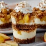 Apple Crisp Mini Cheesecakes Recipe