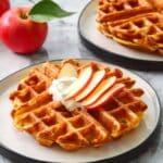 Easy Apple Waffles Recipe