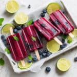 Blueberry Lemonade Popsicles Recipe