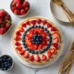 4th of July Fruit Pizza Recipe
