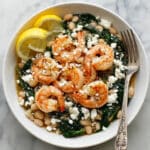 Tuscan White Beans with Shrimp, Spinach and Feta Recipe