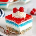 Red White and Blue Pretzel Salad Recipe