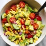 Corn Tomato Avocado Salad Recipe