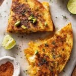Folded Crispy Chipotle Chicken Wraps Recipe