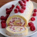 Raspberry Swiss Roll Cake Recipe