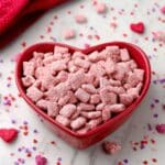 Strawberry Muddy Buddies (Puppy Chow) Recipe