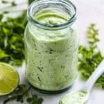 Creamy Avocado Cilantro Lime Dressing Recipe
