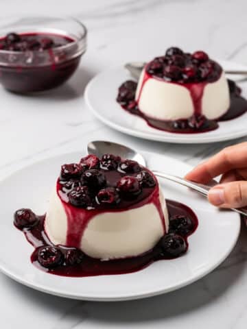 Berry Coconut Panna Cotta Recipe